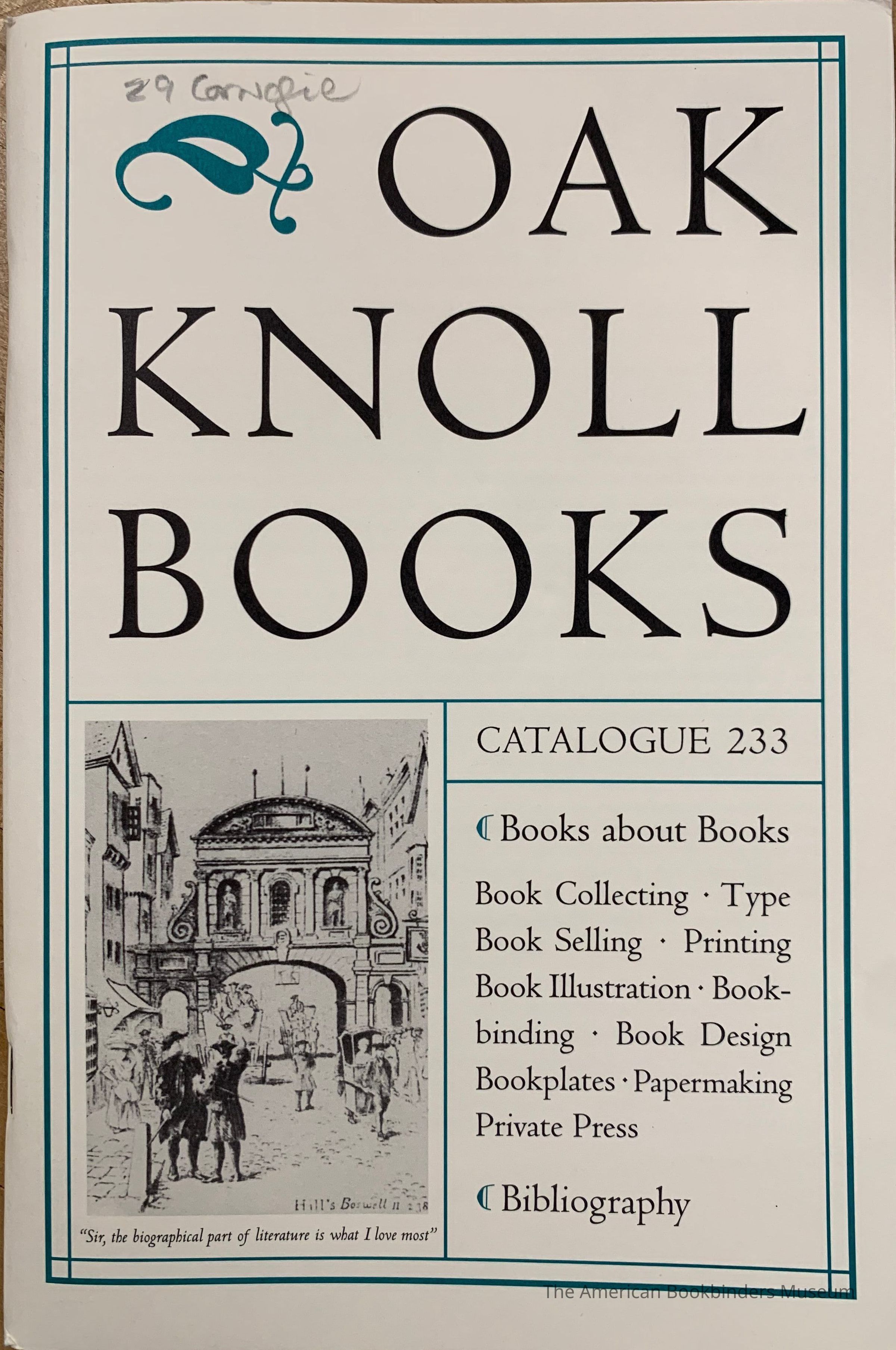          Catalogue 233: Books about books, Bibliography picture number 1
 