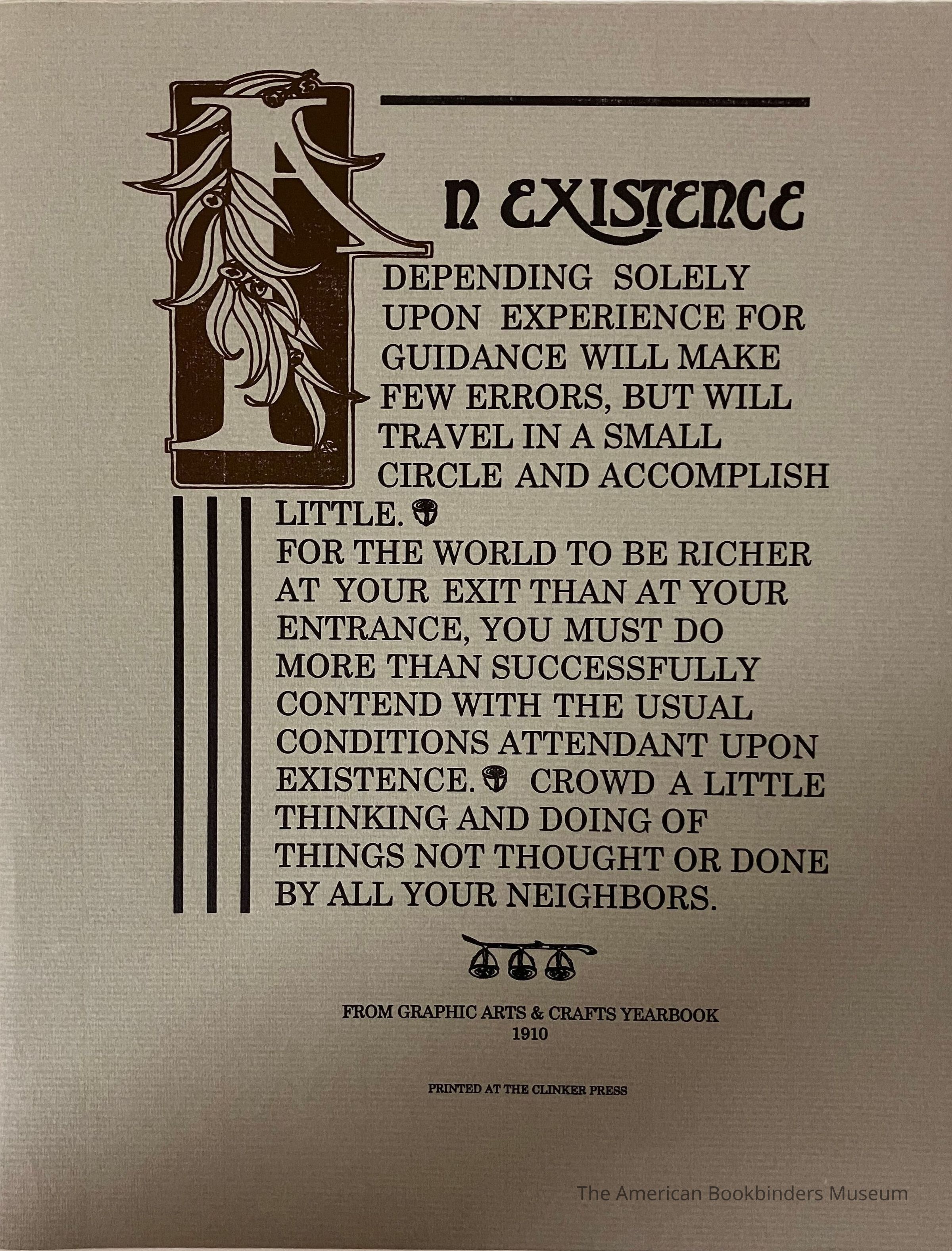          An Existence depending solely upon experience ... picture number 1
   