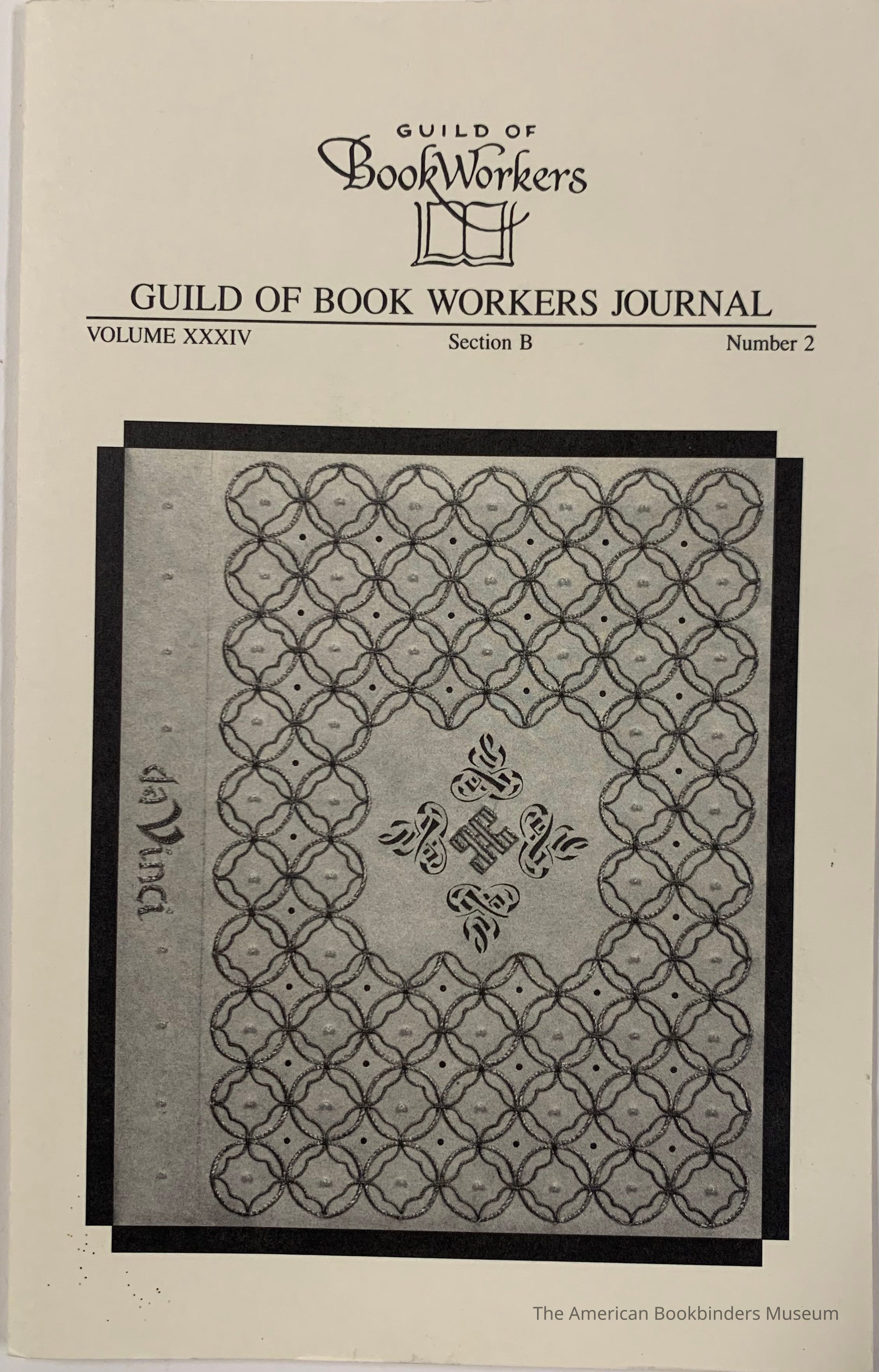Guild of Book Workers Journal. Autumn 1997 ; v.34 no.2 sec.B picture number 1