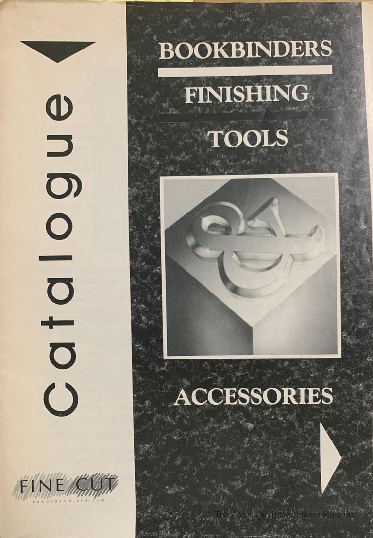          Bookbinders finishing tools & accessories : Catalogue picture number 1
   