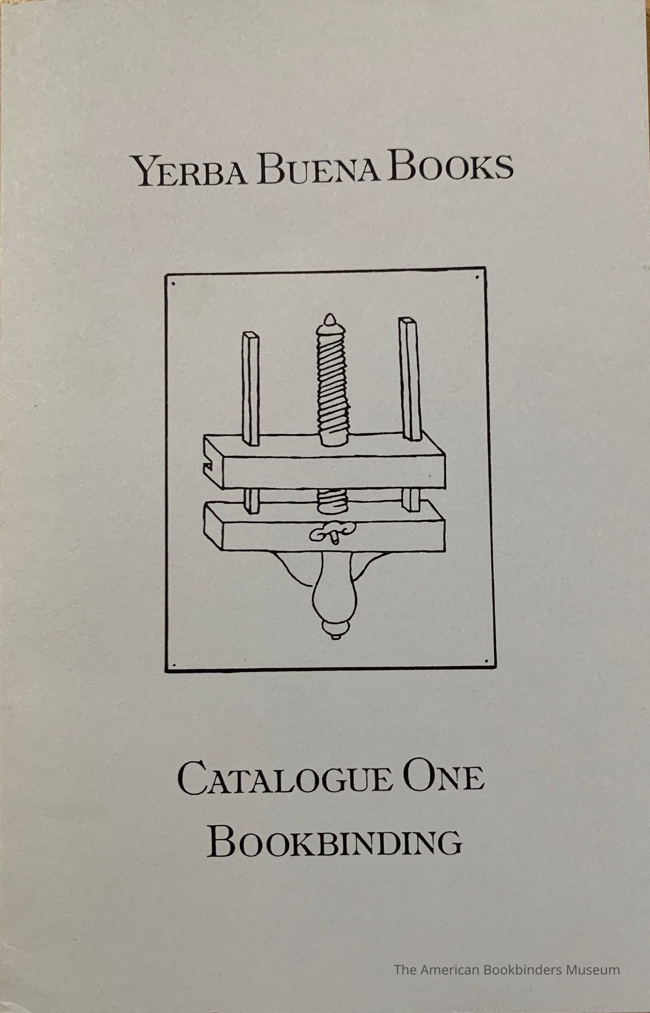 Catalogue one--bookbinding / Yerba Buena Books. picture number 1