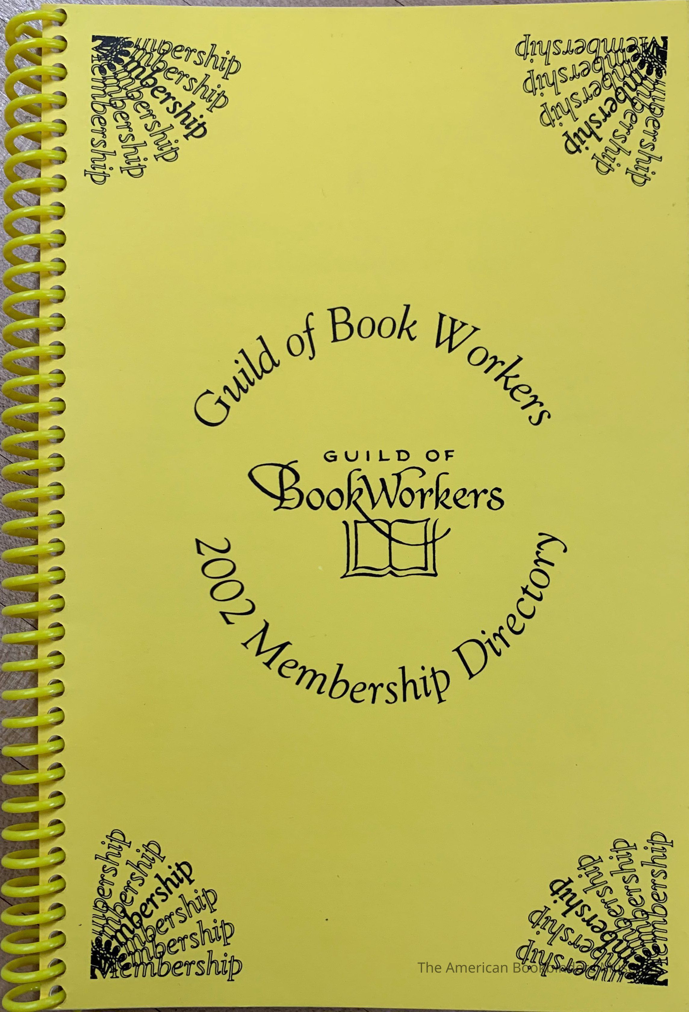 Guild of Book Workers 2002 Membership directory. picture number 1