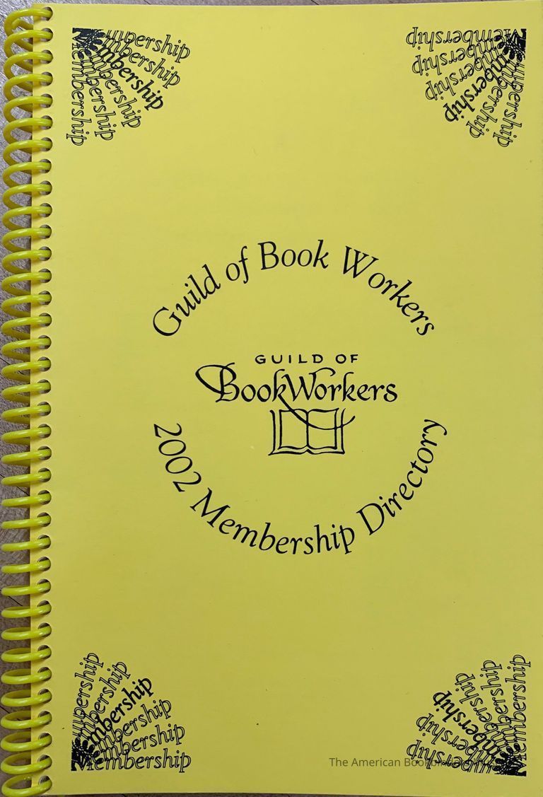          Guild of Book Workers 2002 Membership directory. picture number 1
   