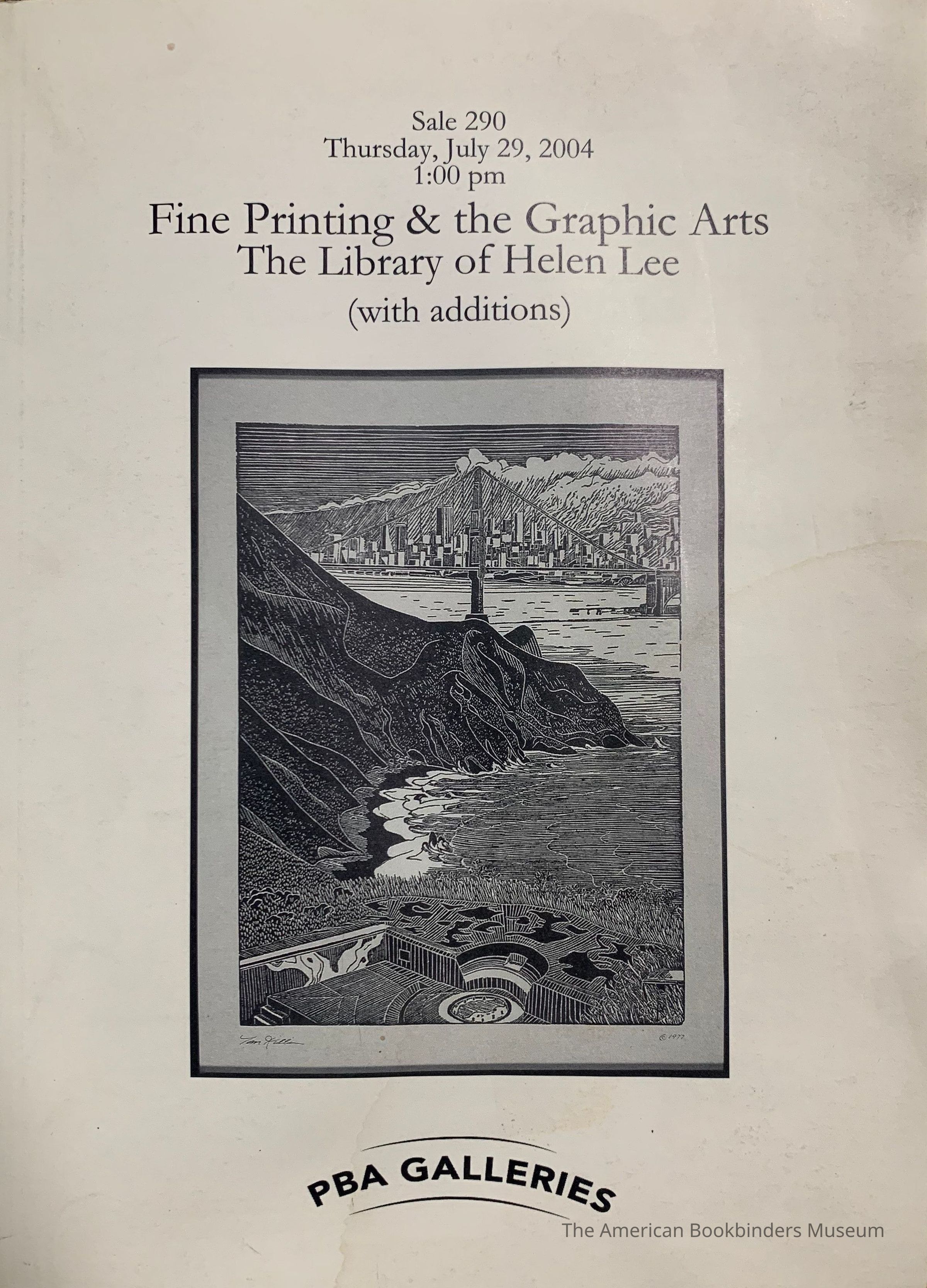 Fine Printing & the Graphic Arts: The Library of Helen Lee (with additions) picture number 1