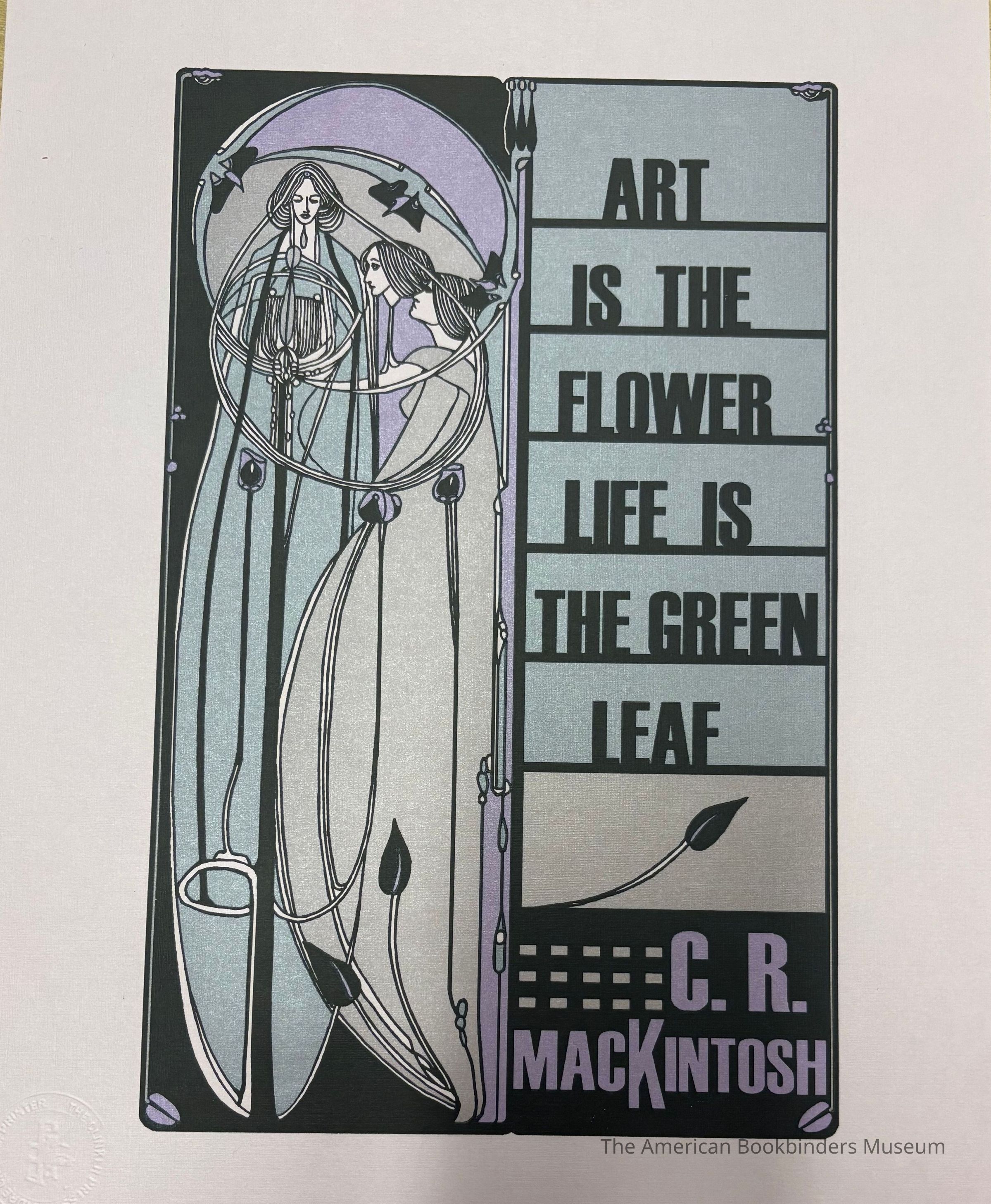 Art is the Flower, Life is the Green Leaf picture number 1