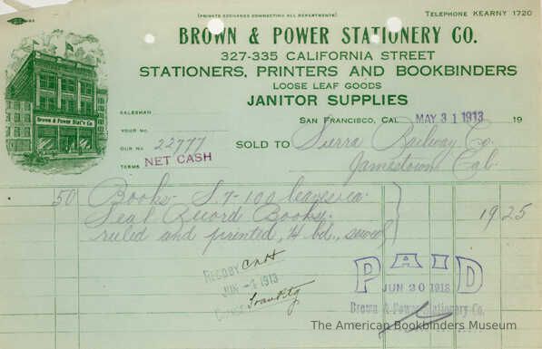          Brown & Power Stationery Co. picture number 1
   