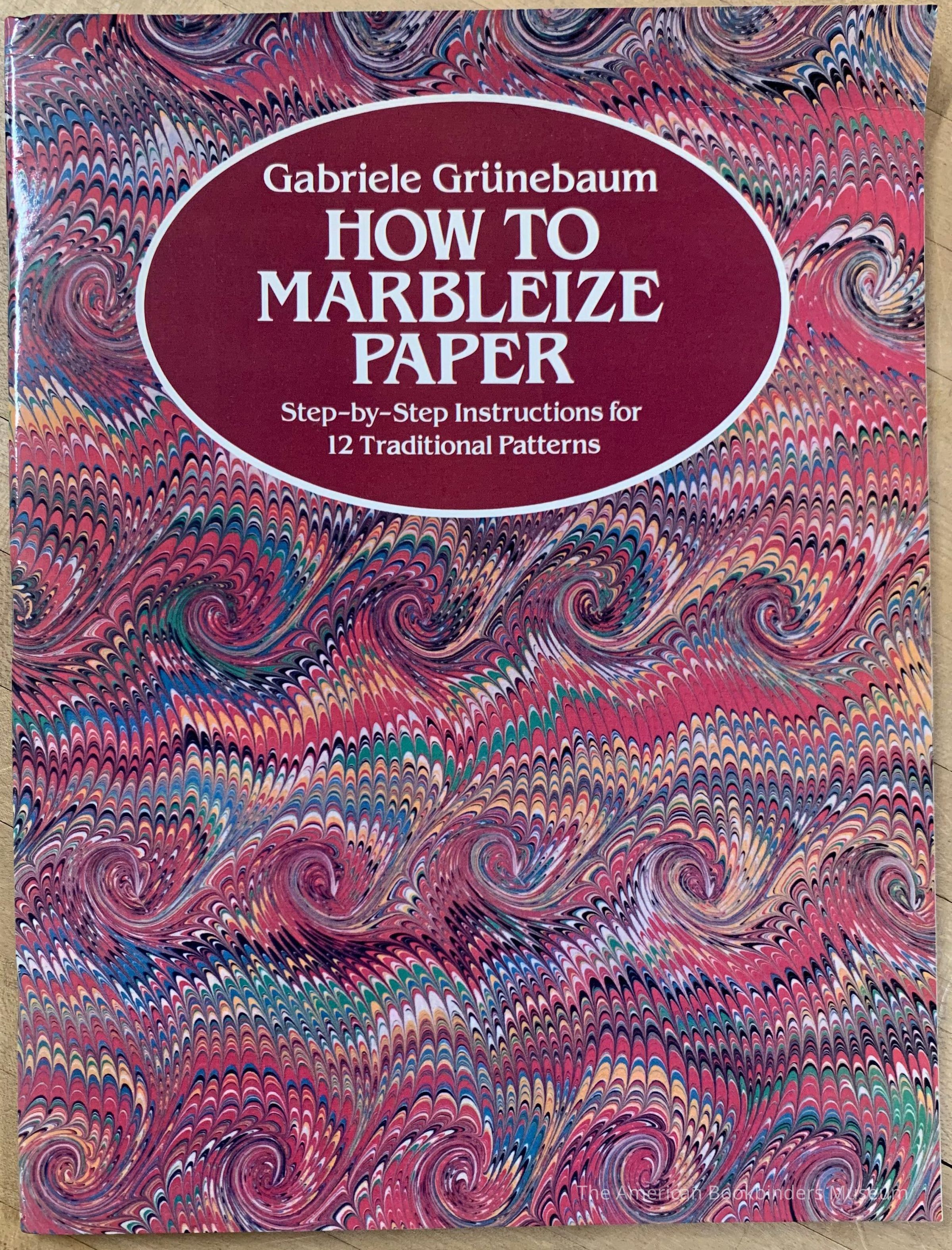          How to marbelize paper / Gabriele grunebaum. picture number 1
 