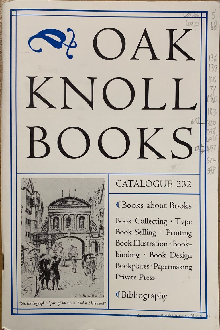          Catalogue 232: Books about books, Bibliography picture number 1
   