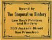          Cooperative Bindery. The picture number 1
   