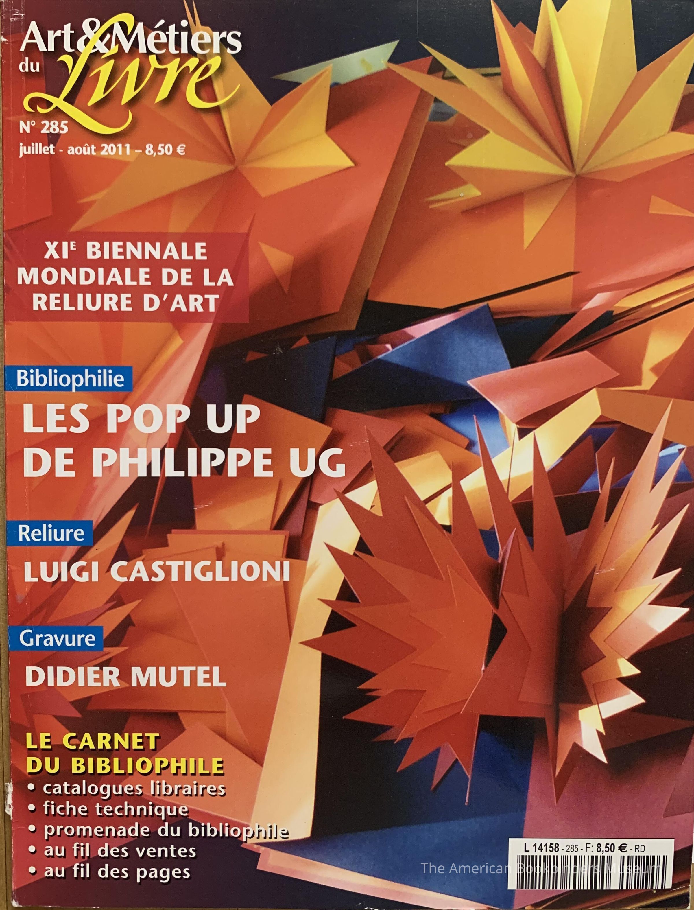 Art & Metiers du Livre ; No. 285 juillet-aout 2011 picture number 1