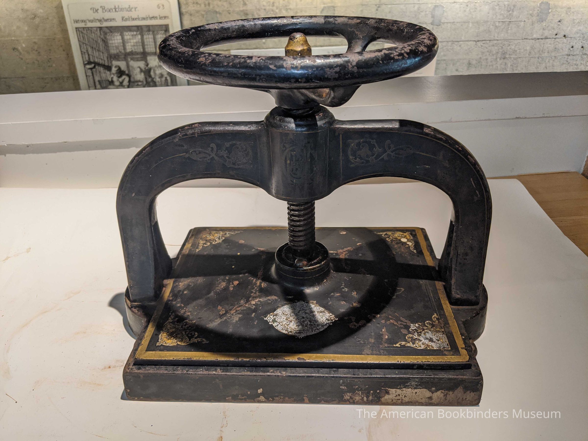 H&B Co. Number 4 Book Press picture number 1