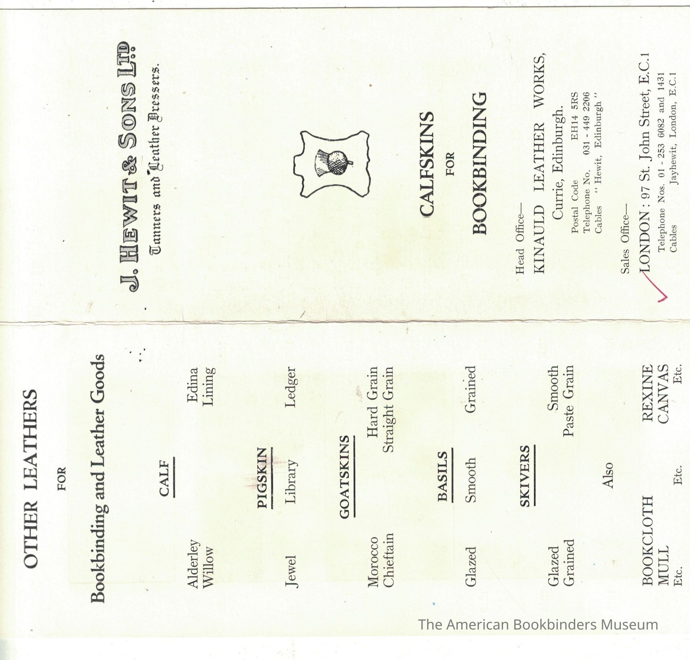          Front and back cover
 