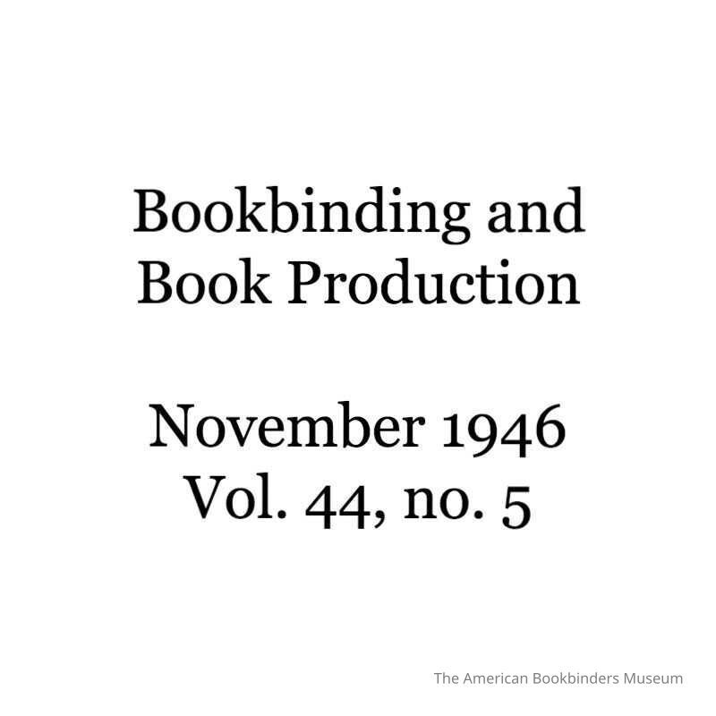          Bookbinding & Book Production picture number 1
 