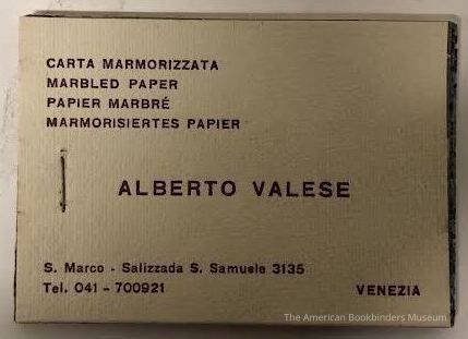          Alberto Valese marbled paper picture number 1
   