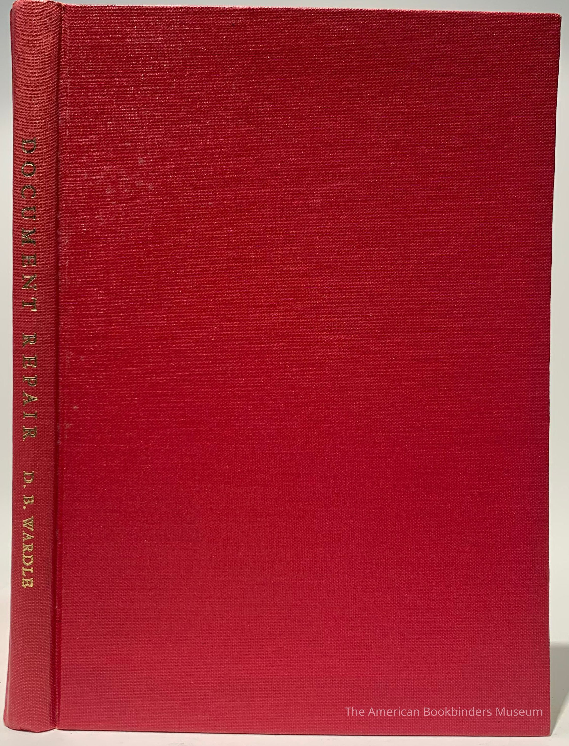 Document repair / by D.B. Wardle. picture number 1