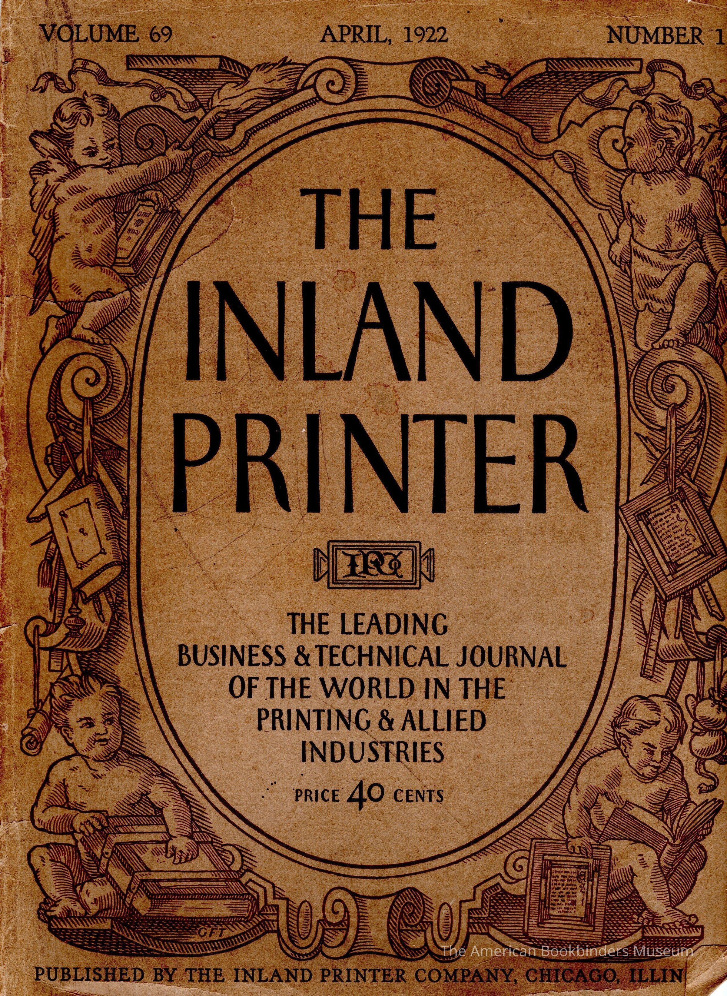          1922 The Inland Printer Vol 69 issue 1 picture number 1
 