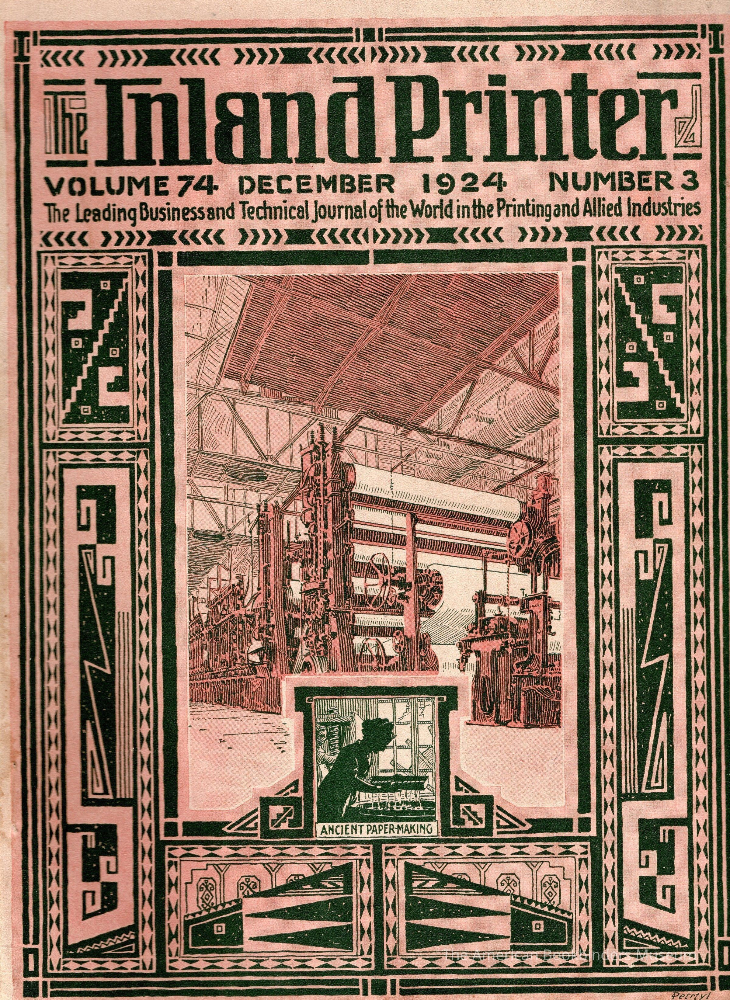          1924 The Inland Printer Magazine Volume 74 issue 3 picture number 1
 