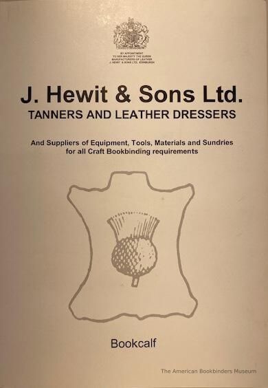          J.Hewit & Sons Ltd. ... Boookcalf picture number 1
   