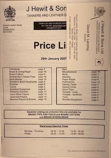          Price List 29th January 2007. picture number 1
   