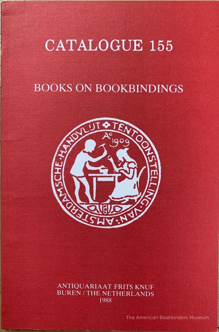          Catalogue 155 : Books on bookbindings. picture number 1
   