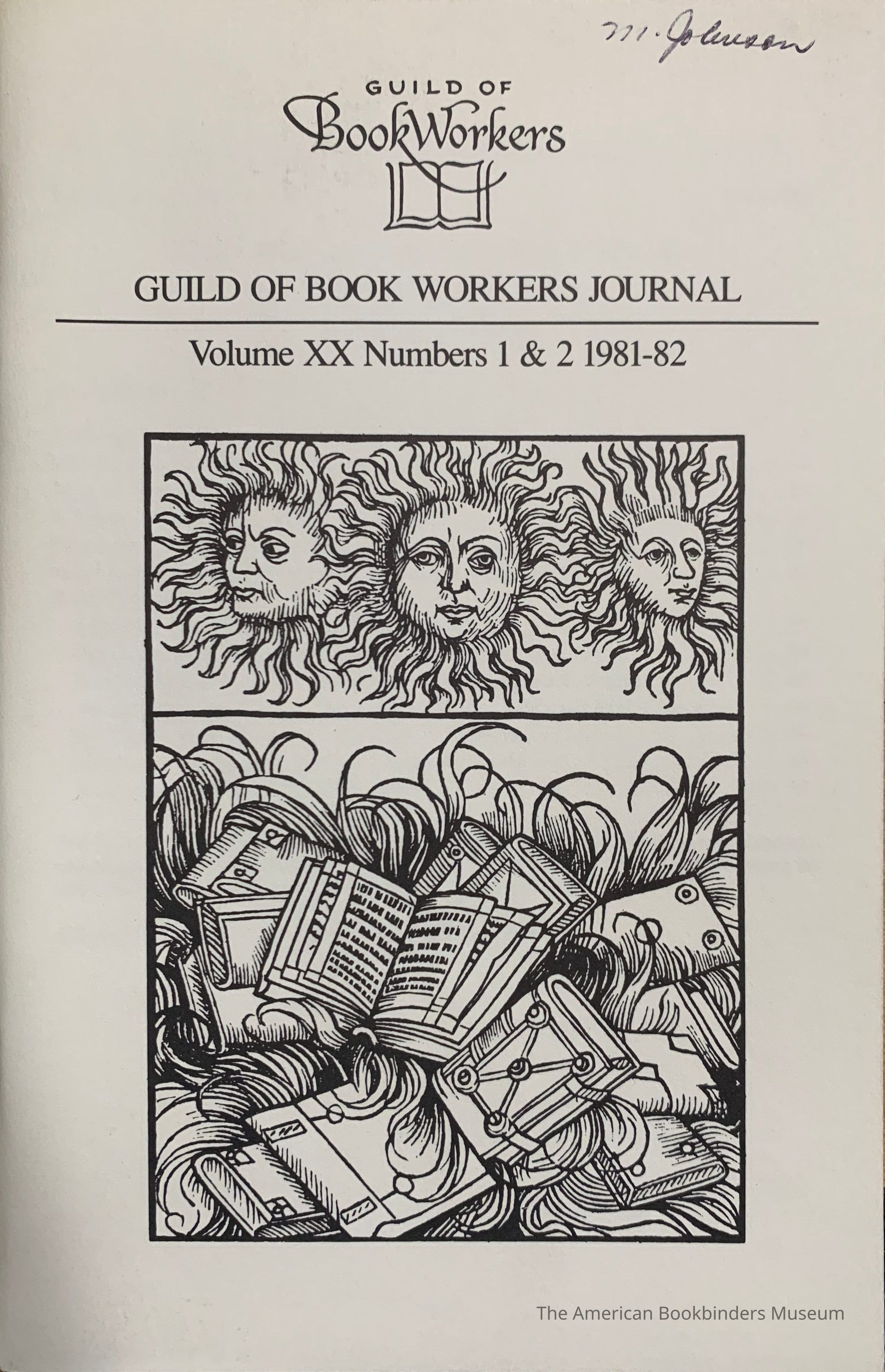 Guild of Book Workers Journal. 1981-82 ; v.20 no.1 & 2 picture number 1
