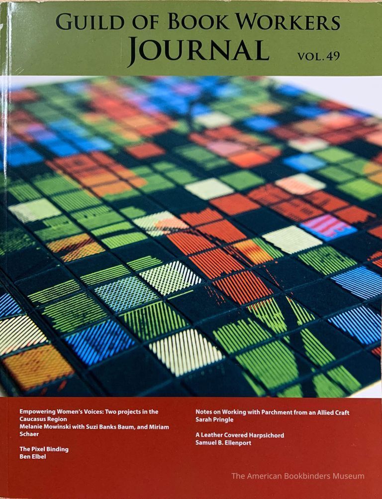          Guild of Book Workers Journal. 2020 ; Vol. 49 {Combined issue with vol 48] picture number 1
   