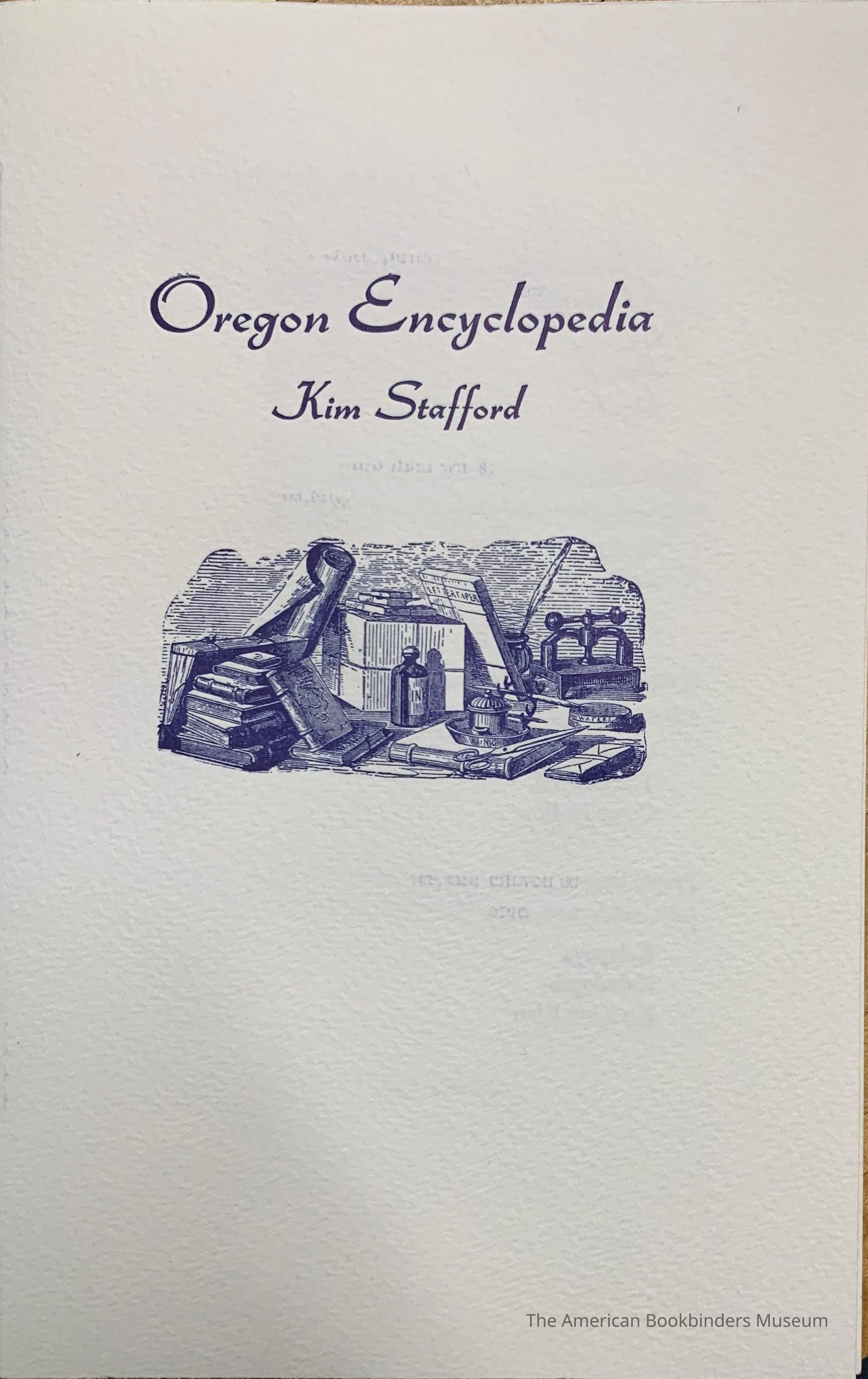          Oregon Encyclopedia / Kim Stafford picture number 1
 