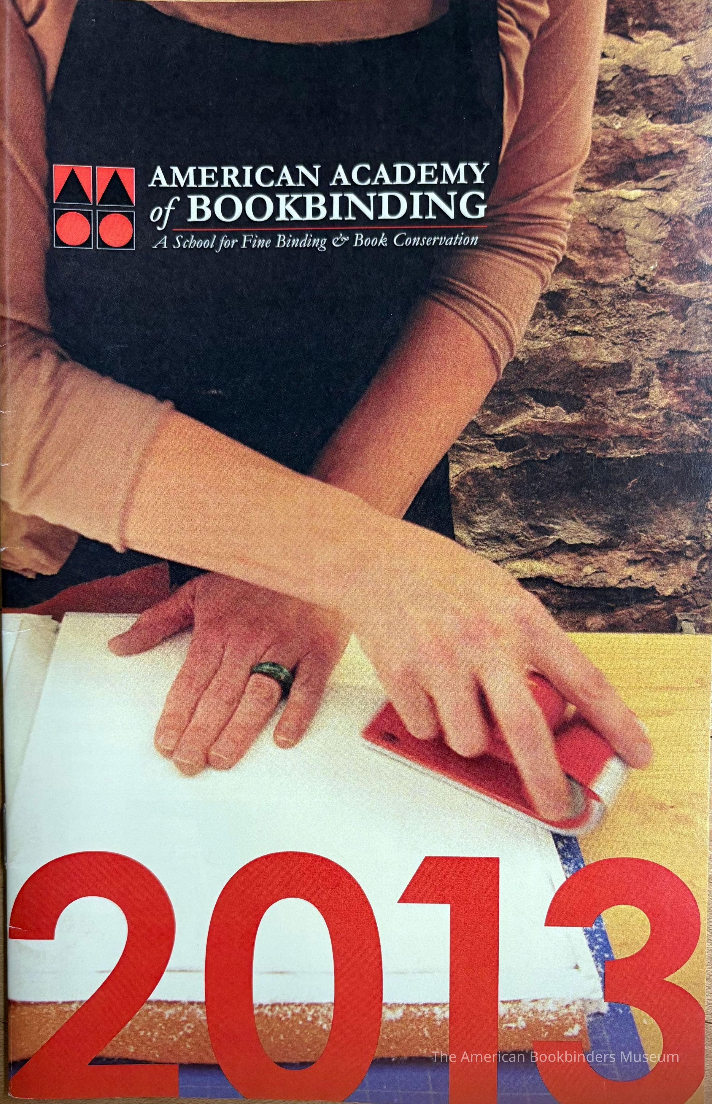          American Academy of Bookbinding, 2013 [course offerings] picture number 1
   
