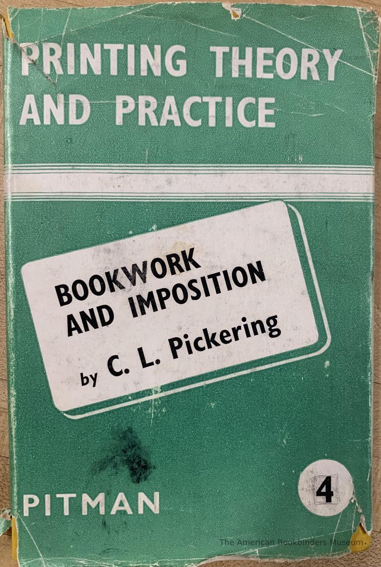          Bookwork and imposition / Chaarles L. Pickering picture number 1
   