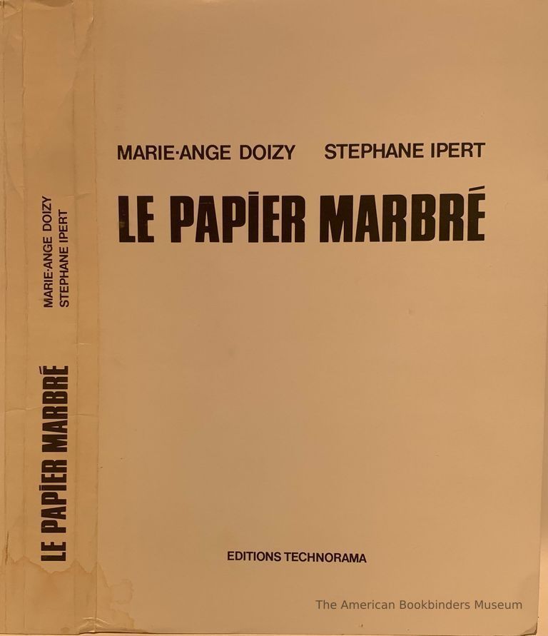          Le papier marbre son historie et sa fabrication / Marie-Ange Doizy, Stephane Ipert. picture number 1
   