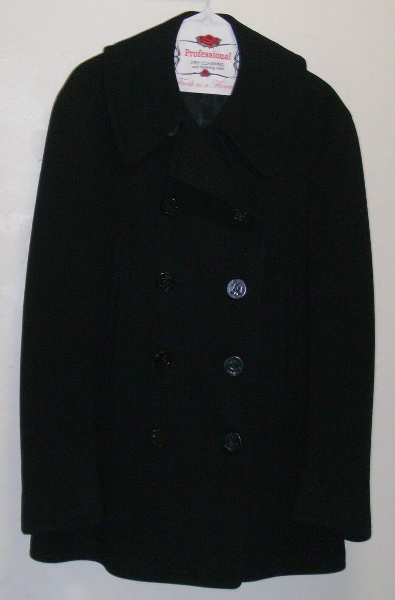          US Navy Pea Coat picture number 1
   