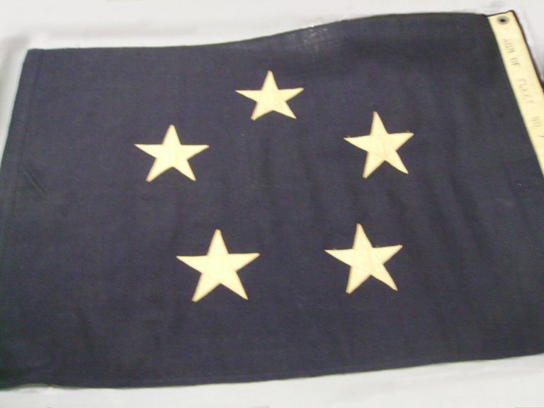          Fleet Admiral Nimitz USN 5 Star Flag
   