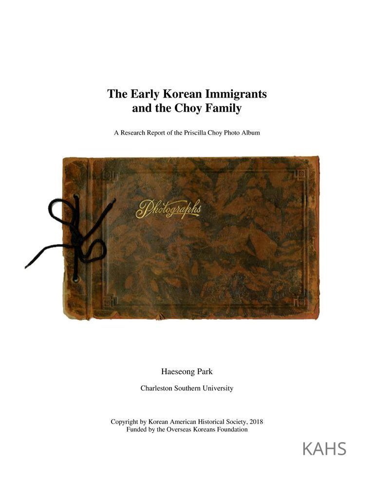          Early Korean Immigrants and the Choy Family picture number 1
   