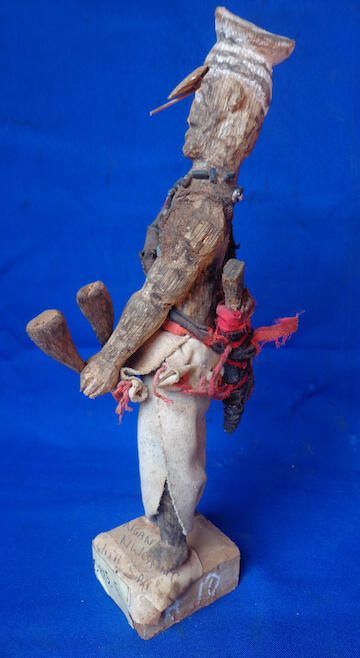 Figure of men's society member - Image 4