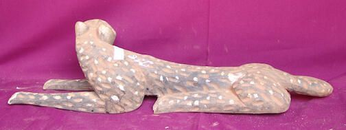 Sculpture in the form of a leopard - Image 2