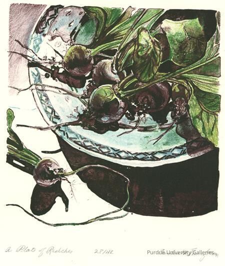 A Plate of Radishes picture number 1