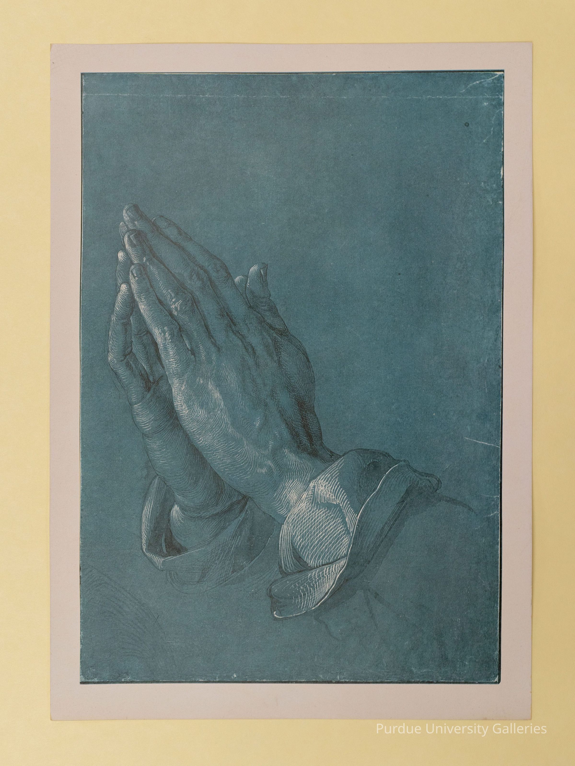 Betende Hande (Praying Hands) from the Albertina Facsimile picture number 1