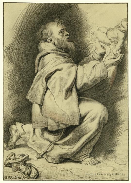 St. Francis Holding the Infant Christ picture number 1