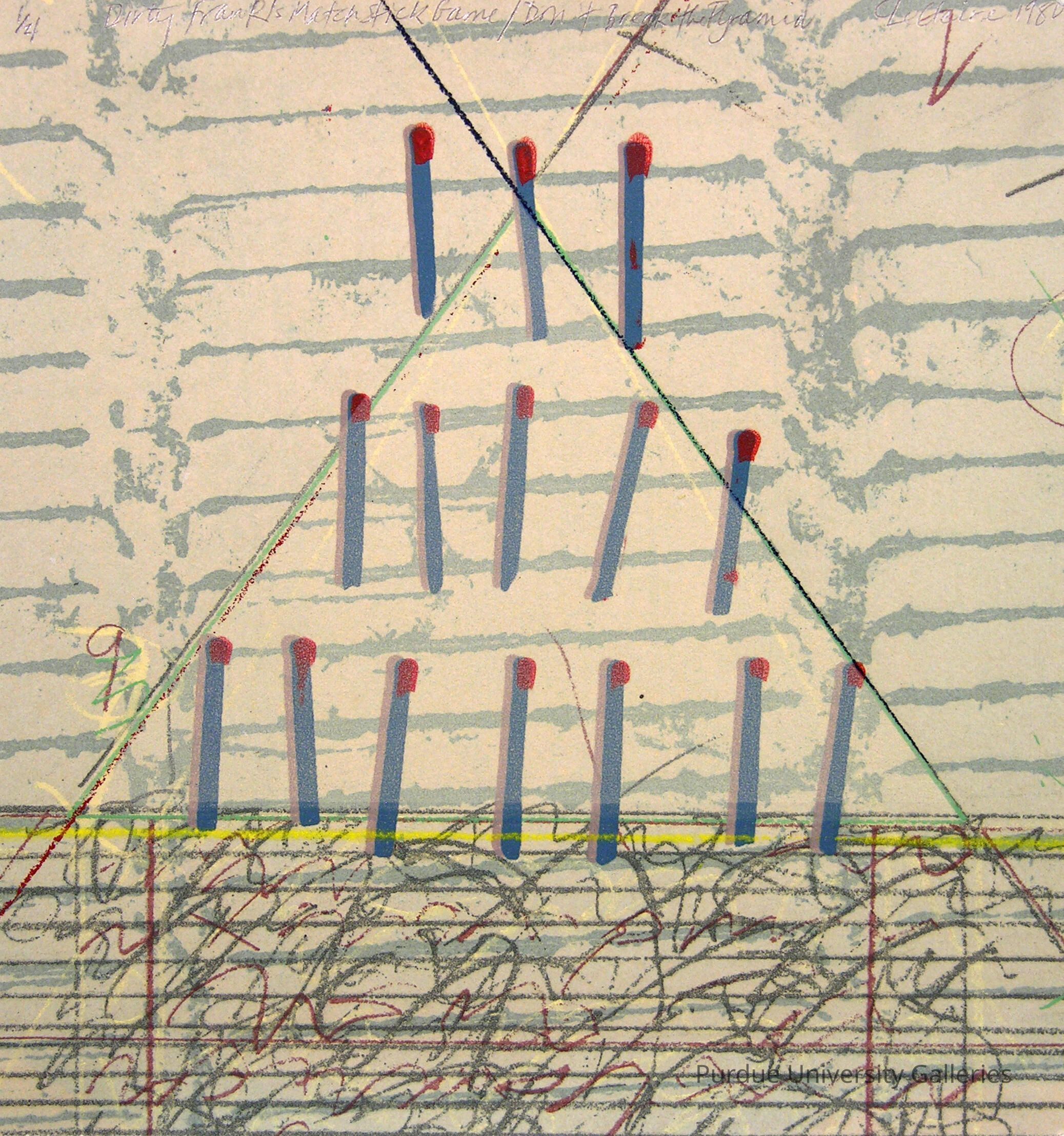 Dirty Frank's Matchstick Game/Don't Break the Pyramid picture number 1