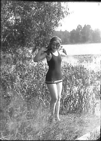 Blanche C. Osterlund in bathing suit picture number 1