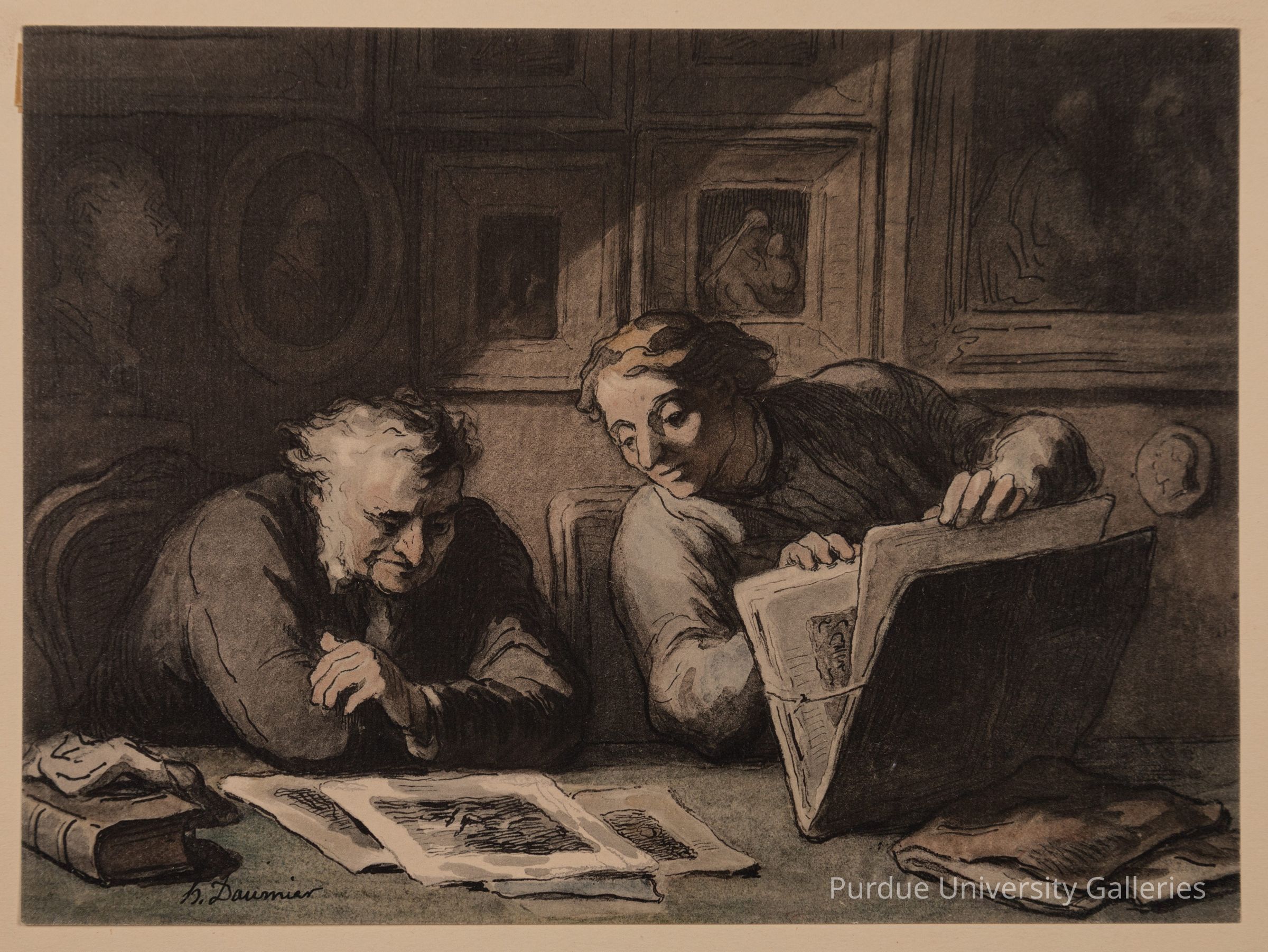Copy of Les amateurs d'estampes (The Print Collector) picture number 1