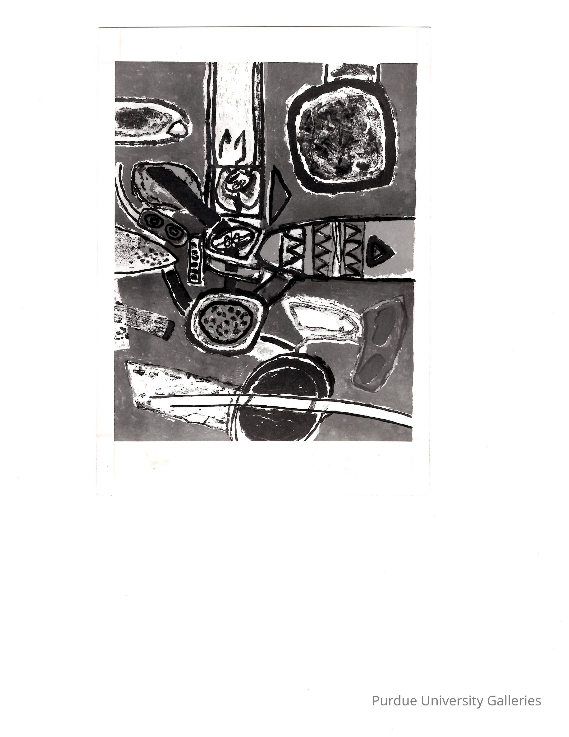 Scanned b/w image