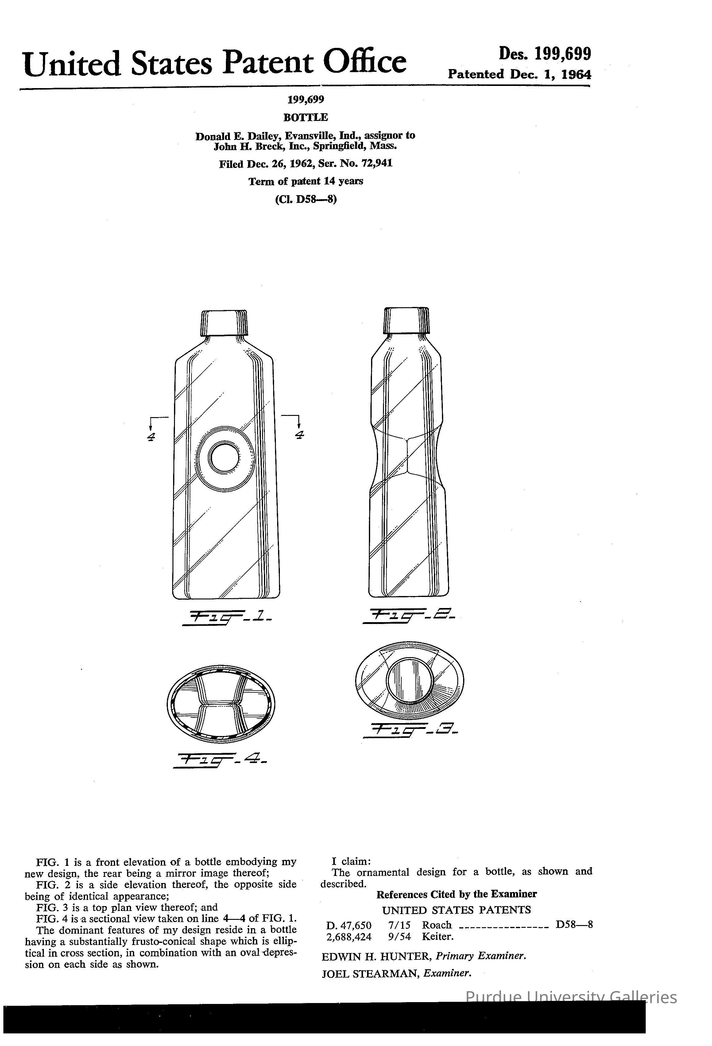 Bottle, Prototype picture number 1