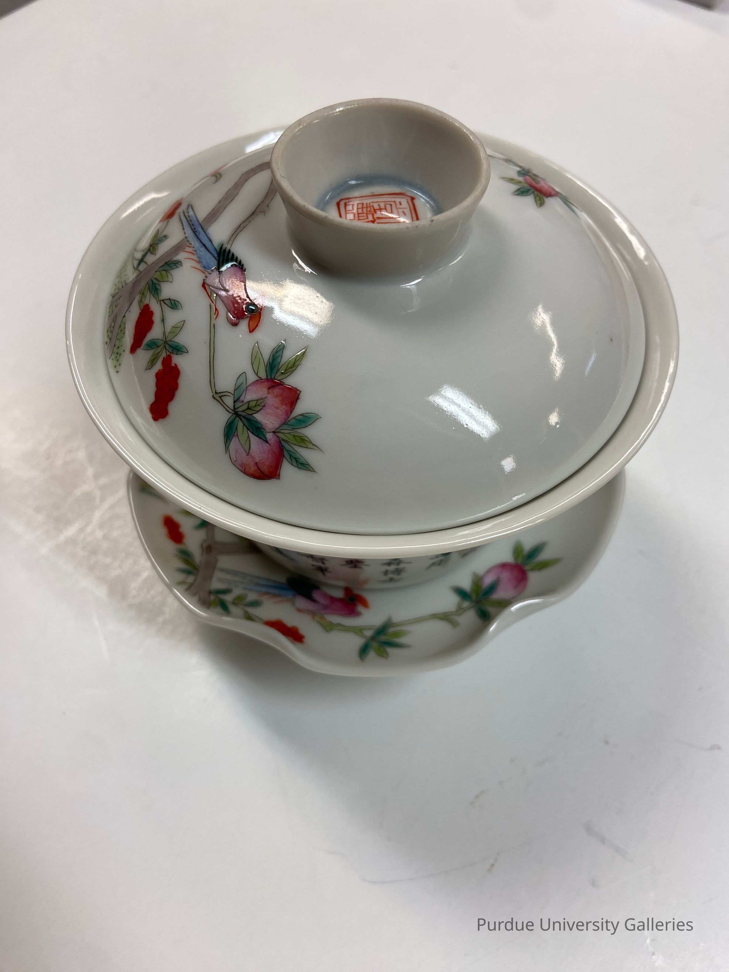 Soup bowl with lid and saucer picture number 1