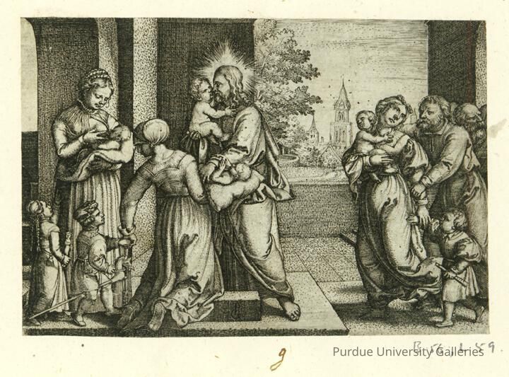 Christ Receiving the Children picture number 1