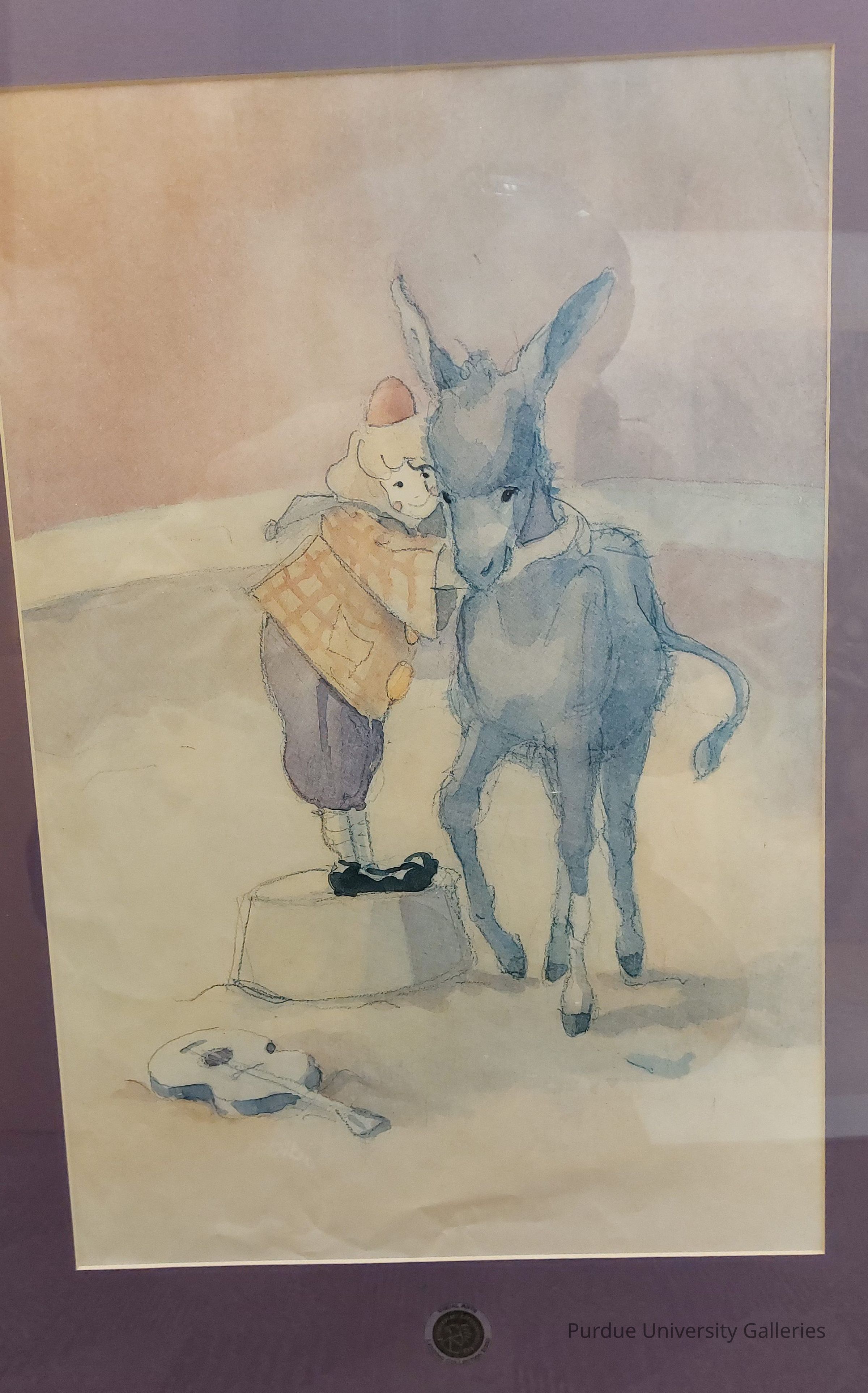 Clown and Donkey picture number 1