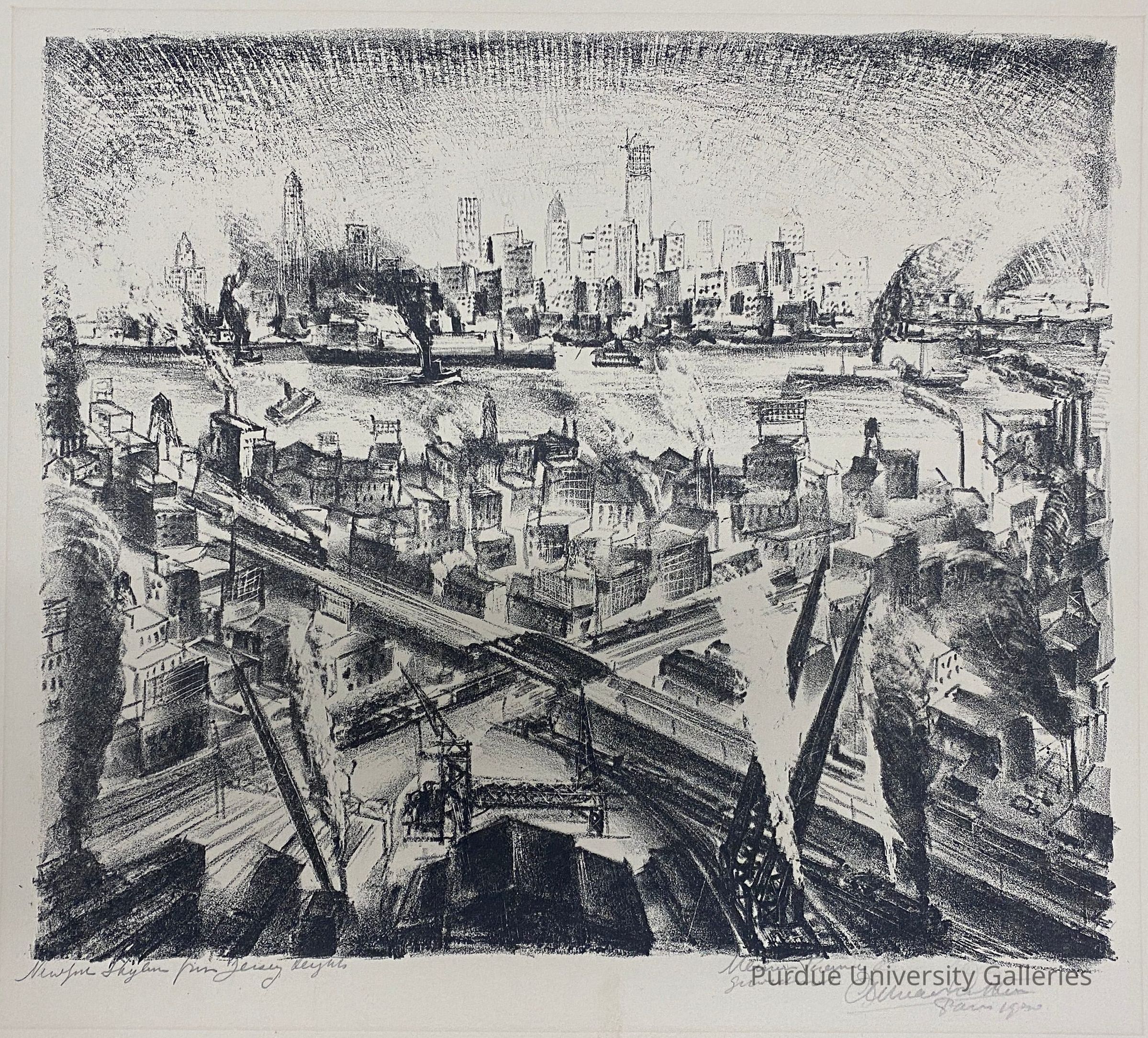 Skyline from Jersey Heights picture number 1