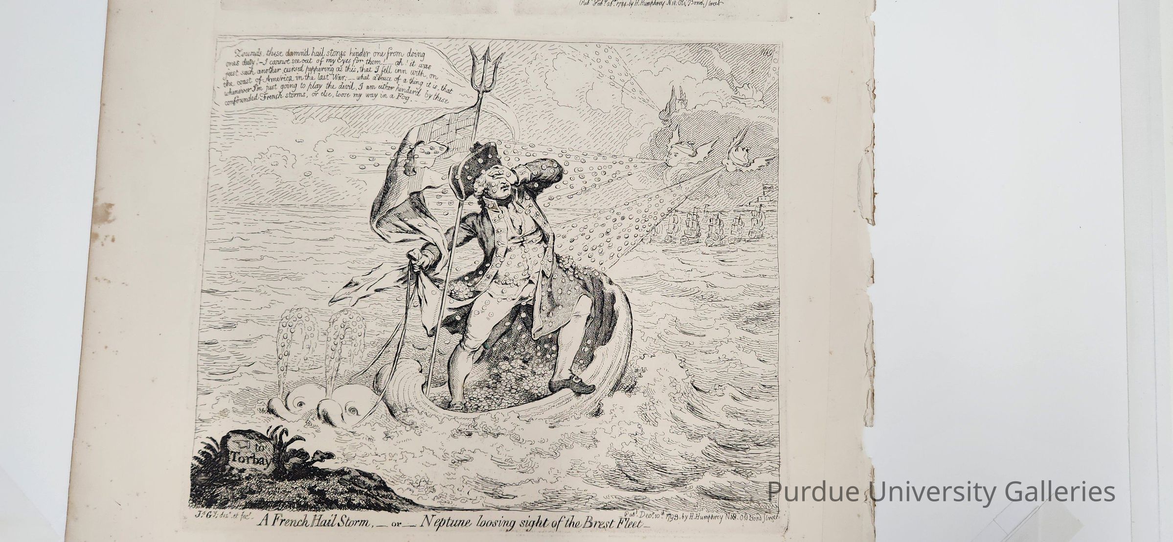 A French Hail Storm, ...or... Neptune loosing sight of the Brest Fleet picture number 1