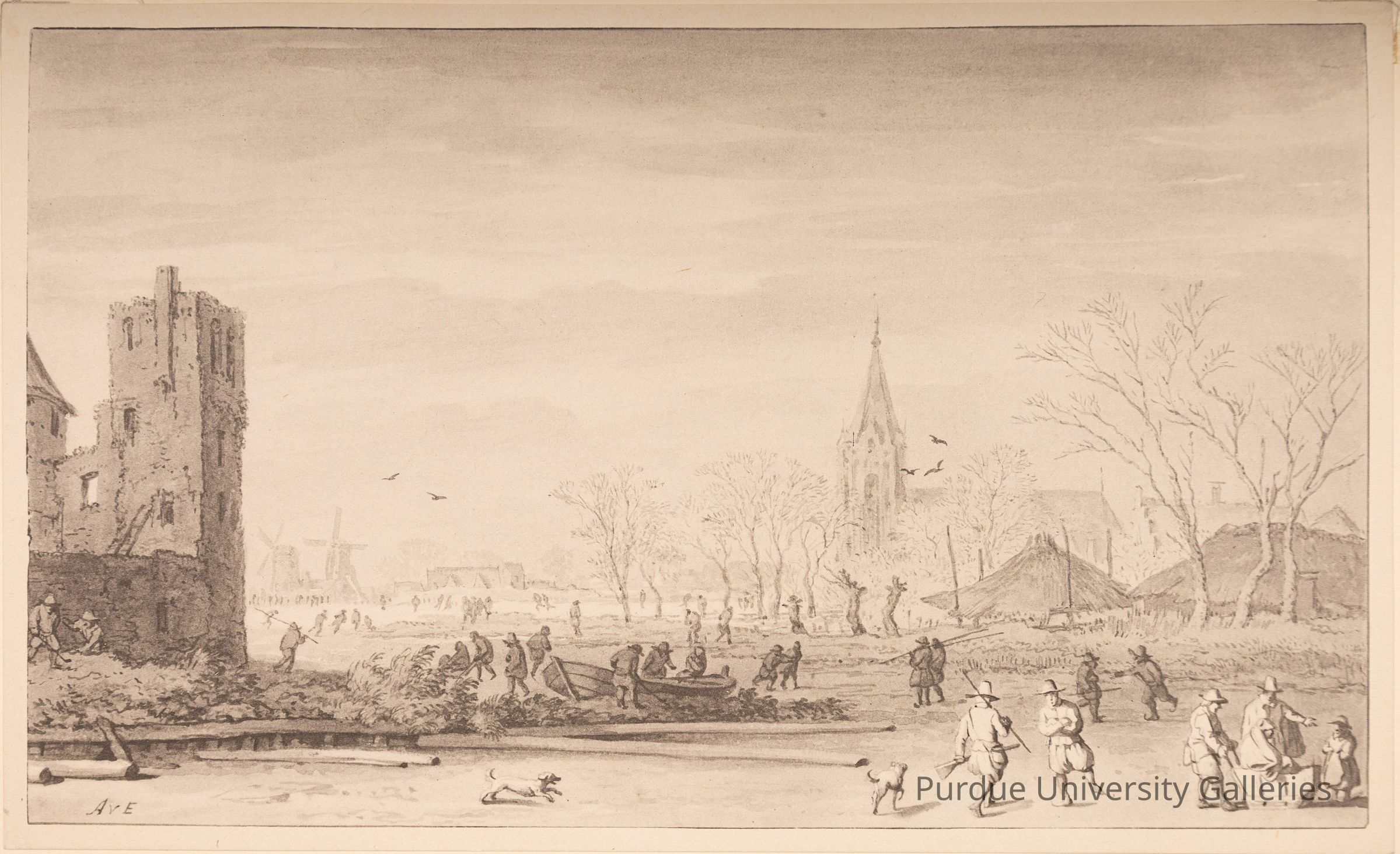 Copy of Winterlandschaft (Winter Landscape) picture number 1