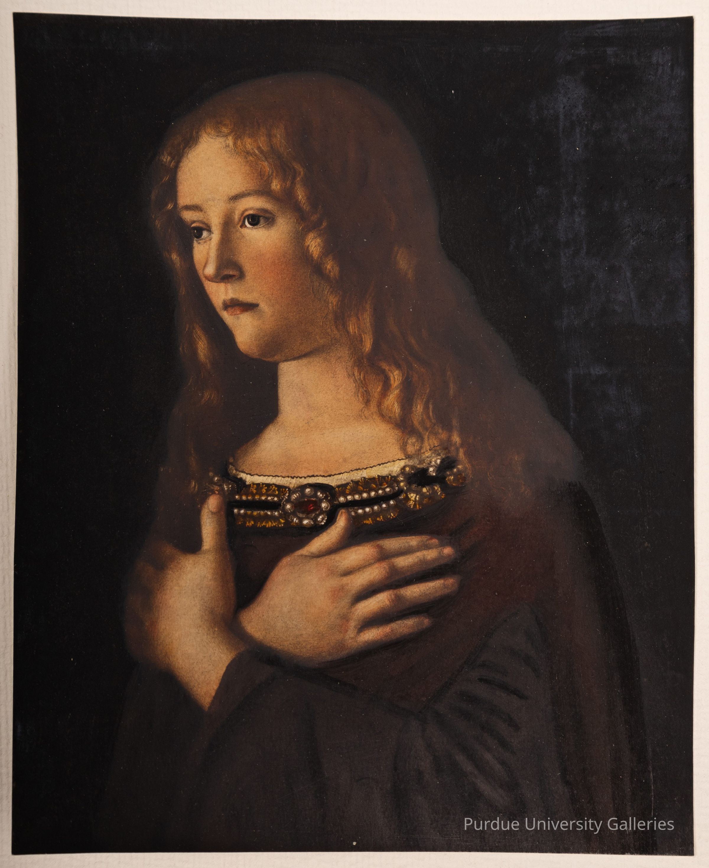 Copy of Mary Magdalene from Sacra Conversazione dell'Accademia picture number 1
